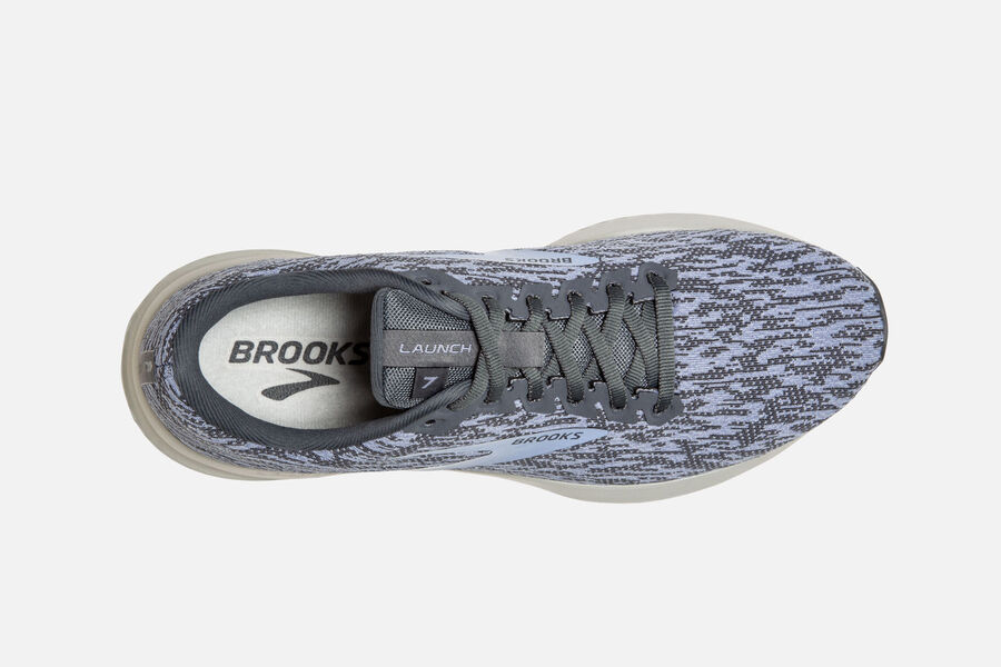 Brooks Launch 7 Road Loopschoenen Dames - Grijs/Blauw - 025683DBC